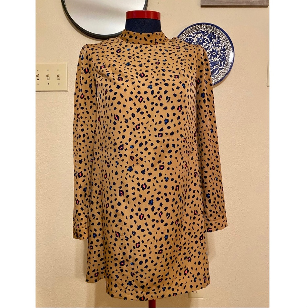Kimchi Blue M Cheetah Print Dress